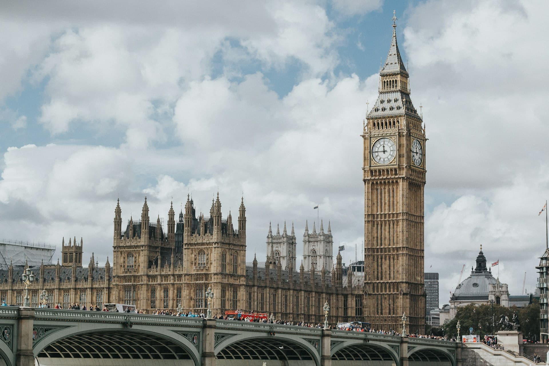 Big Ben and the Houses of Parliament along the Thames